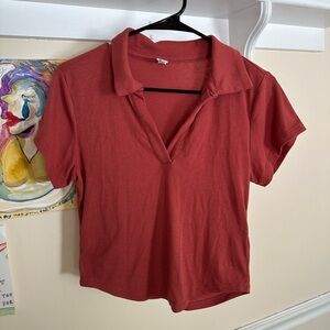 old navy ultralite activewear polo crop golf shirt BUNDLE